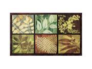 Buymats Home Outdoor Decor 22 x 36 6 Leaves Panel