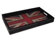 Cheungs Home Decor Union Jack Rectangular Tray