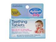 Hyland s Homeopathic Baby Natural Relief Teething Tablets 40 Tablets 3 Pack