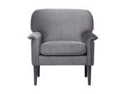 Studio Home Office Mansard Arm Chair Charcoal