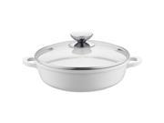 Berndes Home Kitchen Vario Click Pearl Induction Saute Casserole 10 2.5 qt. w lid