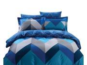 Dolce Mela Duvet Cover Sheets Set for Mykonos Queen Size Bedding