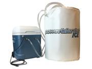 ICE 15 Gallon Drum Cooling Blanket with Modified Cooler Box and Pump