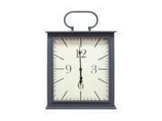Stratton Home Decor Grey Wall Clock