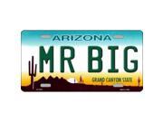 Smart Blonde LP-1079 Mr Big Arizona Novelty Metal License Plate Smart Blonde LP-1079 Mr Big Arizona Novelty Metal License Plate