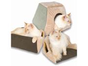 K H Pet Products Thermo Kitty Cabin Mocha 16 x 16 x 13