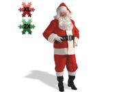 XX Large Professional Quality Santa Claus Costume for Men