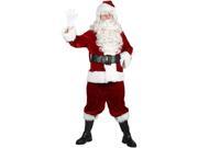 Velvet Complete Santa Costume Adult