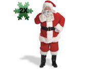 XXX Large Professional Quality Santa Suit for Adults