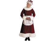 Mrs. Claus Dress Adult Plus Costume Plus