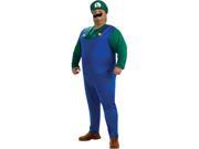 Super Mario Bros. Luigi Adult Plus Costume