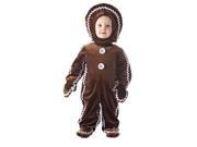 Little Gingerbread Toddler Child Costume