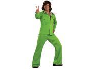 Adult Green Leisure Suit Costume Rubies 889183