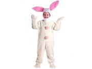 Kids White Easter Bunny Suit Costume