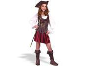Child Deluxe Pirate Girl Costume FunWorld 5889