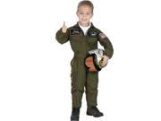 Jr. Armed Forces Pilot Toddler Child Costume Small 4 6