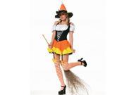 Adult Sexy Candy Corn Witch Costume Leg Avenue 83186