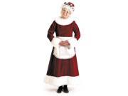 Mrs. Claus Dress Adult Costume Medium 8 10