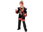 Girl s Red Ninja Costume Rubies 882379
