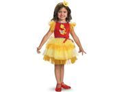 Child Frilly Winnie The Pooh Dress Costume Disguise 25641