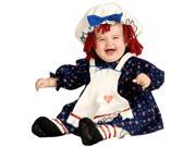 Ragamuffin Dolly Costume Rubies 885712