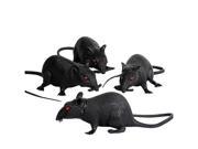 6 Plastic Rat 1 count
