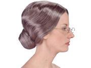Deluxe Old Lady Wig Adult