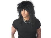 Headbanger Black Wig