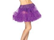 Leg Avenue Layered Tulle Petticoat 8990 Purple One Size Fits All