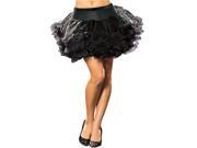 Adult Black Ursula Petticoat