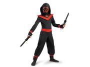 Child Glow Neon Ninja Costume Disguise 39205