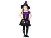 Black Cat Witch Child Costume