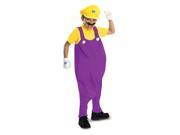Super Mario Bros. Wario Deluxe Toddler Child Costume