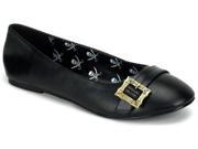 Pirate Black Patent Flat Adult Shoes