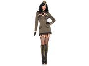 Adult Sexy Pin Up Army Girl Costume by Leg Avenue 83955