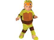 Teenage Mutant Ninja Turtle Michelangelo Toddler Costume Toddler 2T 4T
