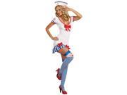 Sailor Pin Up Adult Costume Medium