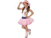 Planet Pop Star Cowgirl Child Costume Small 4 6