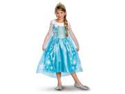 Disney Frozen Deluxe Elsa Toddler Child Costume 3T 4T