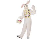 Deluxe Easter Bunny Adult Costume One Size