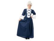Martha Washington Child Costume XL 12 14