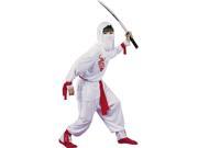 White Ninja Deluxe Child Small Costume