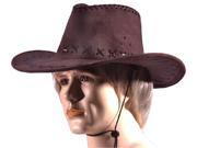 Brown Adult Cowboy Hat One Size
