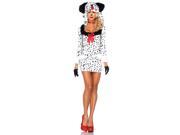 Dotty Dalmatian Adult Costume X Small