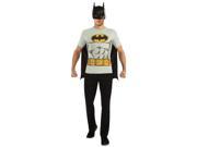 Batman T Shirt Adult Costume Kit X Large