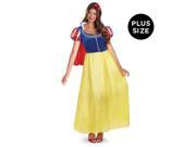 Snow White Deluxe Adult Plus Costume X Large