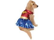 Wonder Woman Deluxe Dog Costume Small