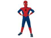 Ultimate Spider Man Muscle Chest Kids Costume Large 12 14