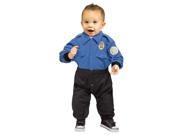 Toddler Policeman Costume 12 24M