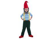Gnome Costume for Boys Small 4 6